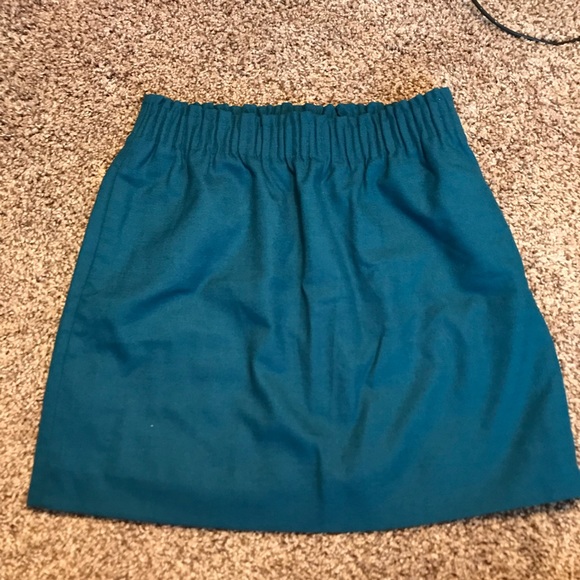 J. Crew Dresses & Skirts - J. crew Linen-cotton sidewalk mini skirt